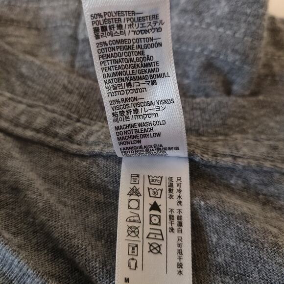 BUT FIRST GANGSTER RAP The Track T Shirt American Apparel MUSIC ADULT M Medium - Picture 12 of 16